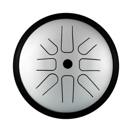 Tongue drum 6" 8 ton Hluru TP8-6-White