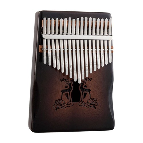 Kalimba 17 ton Hluru-Huashu KHL-Brown