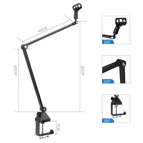 Statyw stołowy do mikrofonu KA-LINE STAND NB-38