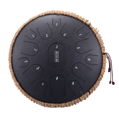 Bęben Językowy Tongue drum 15 ton 14" premium Hluru-Charcoal