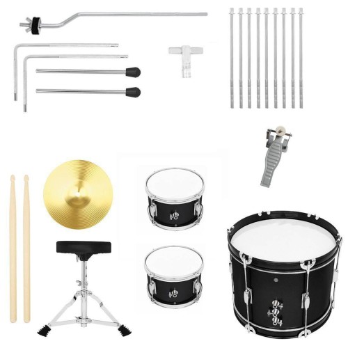 Zestaw perkusyjny dla dzieci Kera Audio ZPD-3-Black