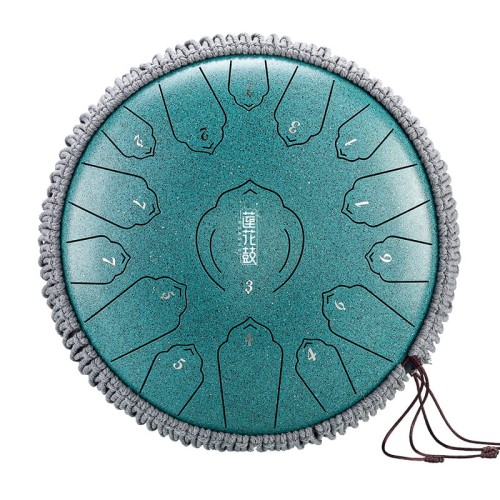 tongue drum Hluru-Huashu TWL15-14 zielony.jpg