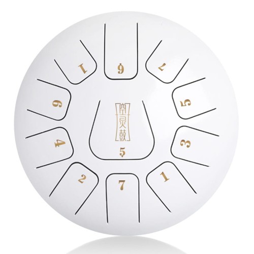 Tongue Drum Bęben Eteryczny 6" Hluru-Wangyou Biały