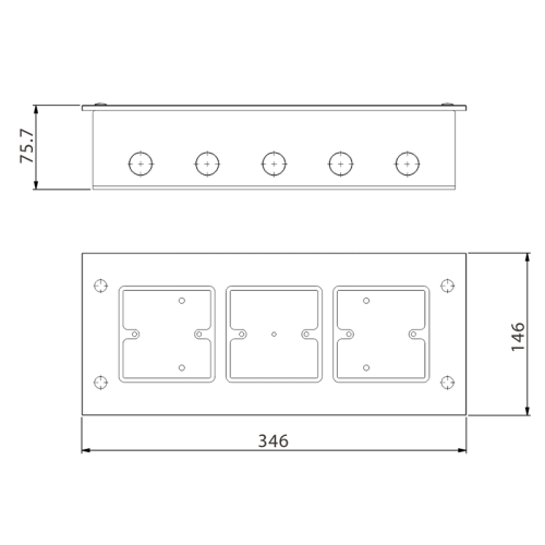 Puszka montażowa Roxtone WBP030