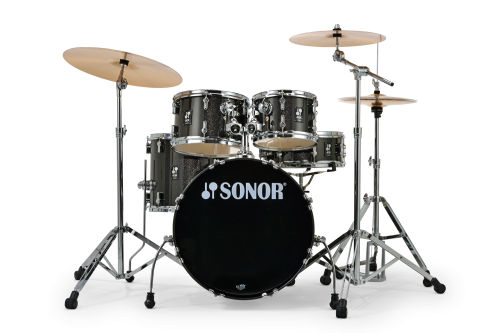 Perkusja Akustyczna Sonor AQX Studio Black z Talerzami