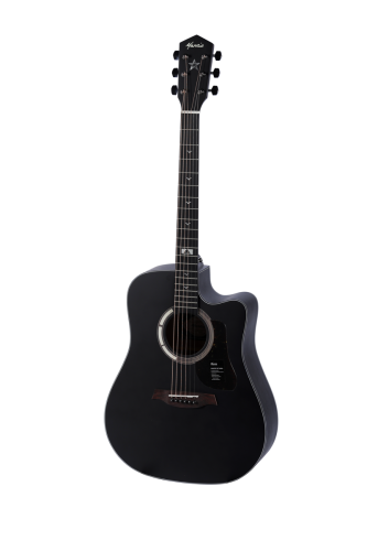 Gitara elektro-akustyczna Mantic GT-1DCE BK