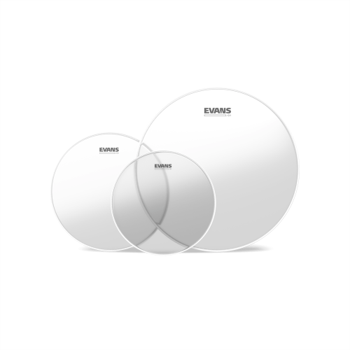 Naciągi Perkusyjne Evans G1 Clear na Tomy 10 12 14 - ZESTAW 1.jpg