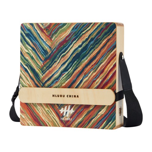 Cajon Hluru BT30CN-M1 - Kolorowy z Paskiem