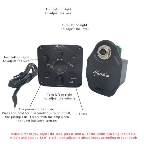 Gitara elektro-akustyczna Mantic GT-1GCE SB