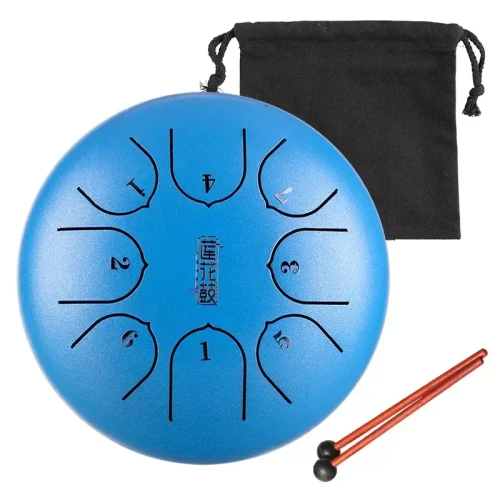 Tongue drum lotus children 6" 8 ton Hluru-Huashu TC8-6-SkyBlue