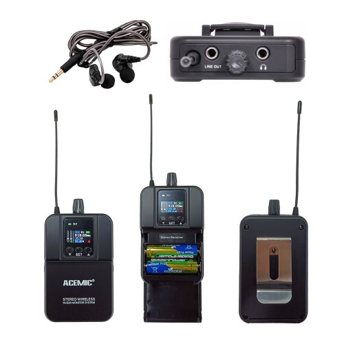 Bezprzewodowy system monitoringu dousznego Acemic S1