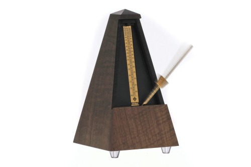 Wittner 130 Year Limited Edition 903810502 – metronom piramida orzech z dzwonkiem