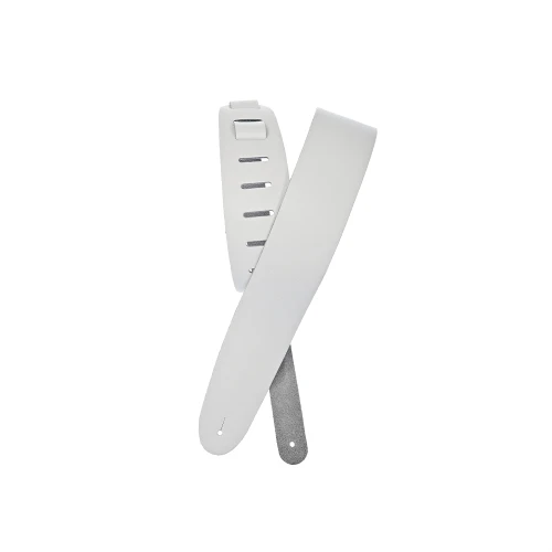 Pas Gitarowy D'Addario Basic Leather - Skórzany Biały