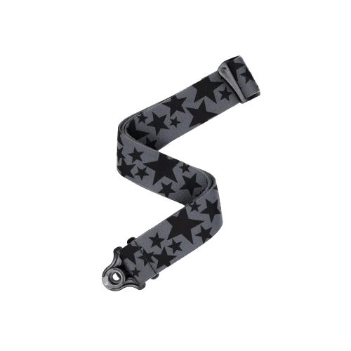 Pas Gitarowy D'Addario Auto Lock Locking Nylon - Nylonowy Gwiazdki