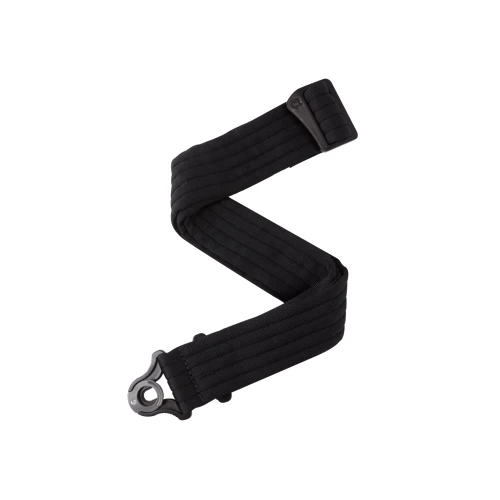 Pas Gitarowy D'Addario Auto Lock Locking Nylon - Nylonowy Czarny Przeszywany