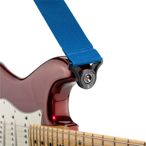 Pas Gitarowy D'Addario Polypro Auto Lock - Niebieski z blokadą