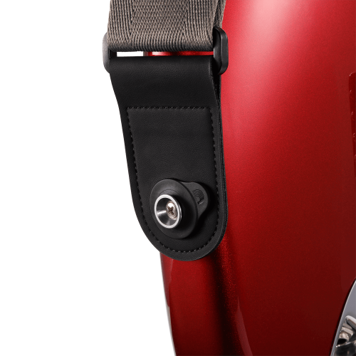 Blokada Pasa Gitarowego D'Addario Black Flex Lock - Strap Lock Czarny Gumowy