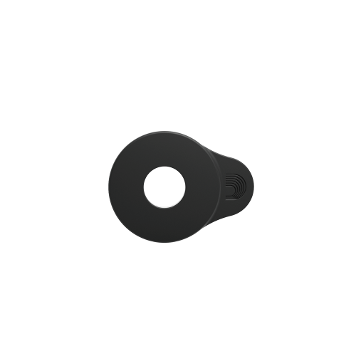 Blokada Pasa Gitarowego D'Addario Black Flex Lock - Strap Lock Czarny Gumowy