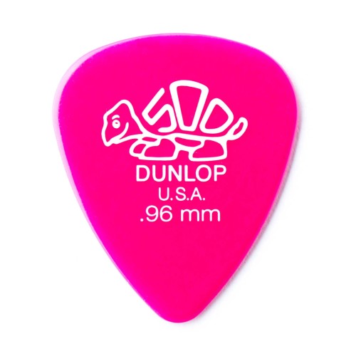Kostka Gitarowa Dunlop Delrin 500 0.96 Ciemny Róż