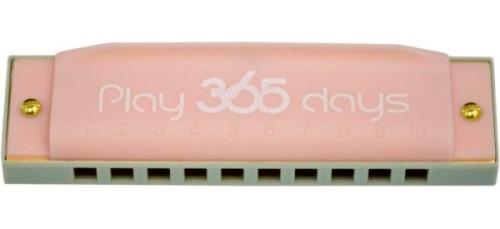 Suzuki 365 Days Harmonica Pink – różowa harmonijka C‑dur
