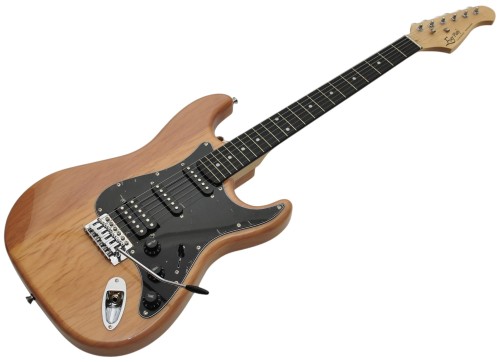 Gitara elektryczna Stratocaster  SSH-  Ever Play ST-2 NT/BK