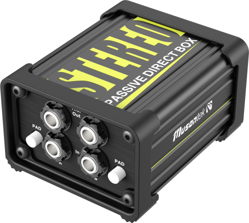 Dwukanałowy pasywny DI-box Musontek PD2L