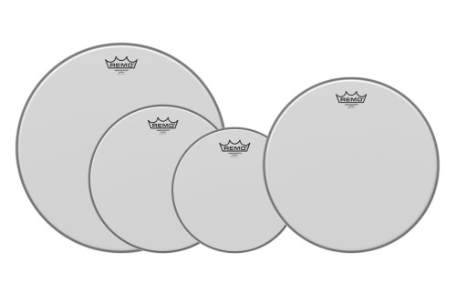 Remo Ambassador Pack 10, 12, 16 + 14 Coated – zestaw naciągów perkusyjnych
