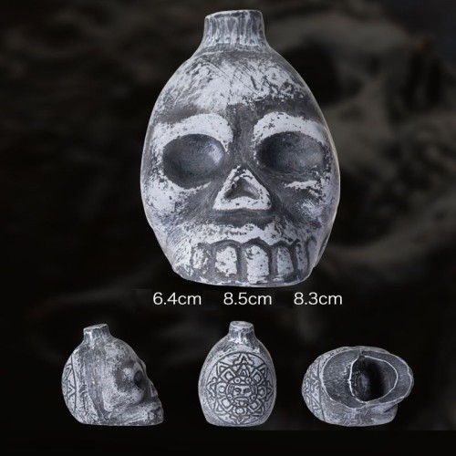 Aztecki Gwizdek Śmierci  – Ręcznie wykonany ceramiczny instrument