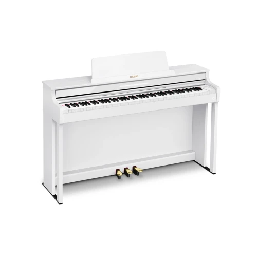 Casio AP-550 WE – białe pianino cyfrowe 88 klawiszy, Polifonia 256, Bluetooth MIDI/Audio