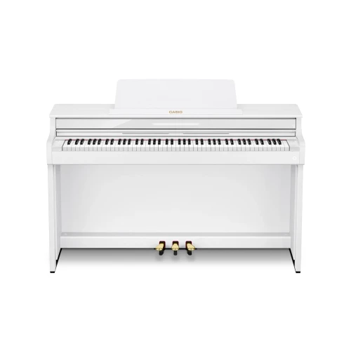 Casio AP-550 WE – białe pianino cyfrowe 88 klawiszy, Polifonia 256, Bluetooth MIDI/Audio