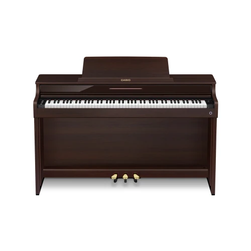 Casio AP-550 BN – brązowe pianino cyfrowe 88 klawiszy, 256 polifonia, Bluetooth MIDI/Audio