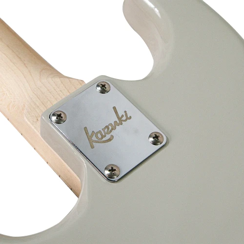 Kazuki BKZ-ZEN01-BG – gitara elektryczna HSS, 22 progi, szary/beż