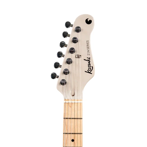 Kazuki BKZ-ZEN01-BG – gitara elektryczna HSS, 22 progi, szary/beż