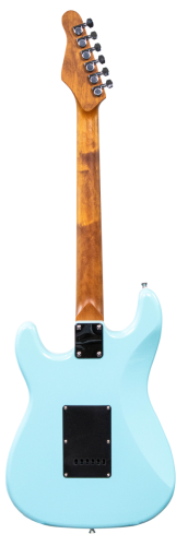 Kazuki FMT02-BL – gitara elektryczna Stratocaster SSS, 22 progi, niebieska