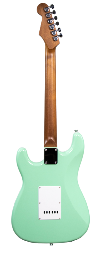Kazuki FMT01-GN – gitara elektryczna Stratocaster SSS, 22 progi, zielona