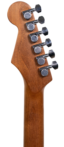 Kazuki FMT01-GN – gitara elektryczna Stratocaster SSS, 22 progi, zielona