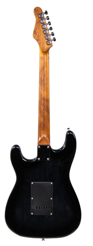 Kazuki FMT03-BK – gitara elektryczna Stratocaster SSS, 22 progi