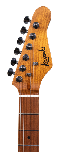 Kazuki FMT03-BK – gitara elektryczna Stratocaster SSS, 22 progi
