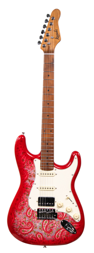 Kazuki FMT05-PK – gitara elektryczna Stratocaster HSS, różowa