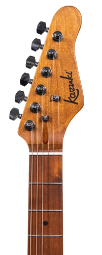 Kazuki FMT05-BK – gitara elektryczna Stratocaster HSS, 22 progi