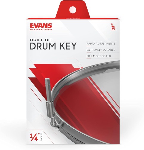 Klucz do perkusji Drill Bit Evans – szybka wymiana naciągów