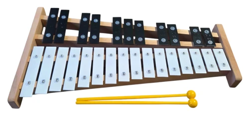 Marek M05D – dzwonki chromatyczne 27‑tonowe na drewnianej podstawie