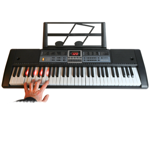 MQ‑6136L – keyboard edukacyjny z mikrofonem dla dzieci