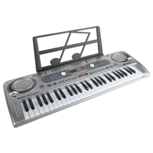 Suprimo 824 USB – keyboard edukacyjny z MP3, mikrofonem i pulpitami