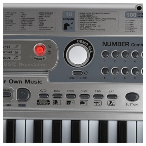 Suprimo 824 USB – keyboard edukacyjny z MP3, mikrofonem i pulpitami