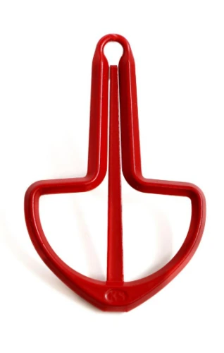 Schwarz Drumla 15" – czerwona, metalowa harfa szczękowa, folkowy instrument szarpany