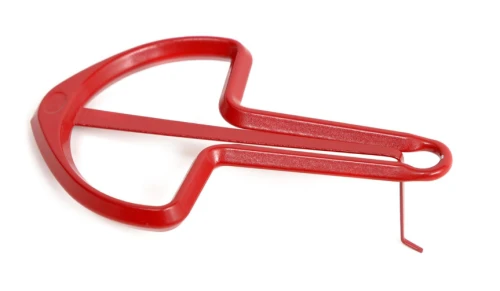 Schwarz Drumla 15" – czerwona, metalowa harfa szczękowa, folkowy instrument szarpany