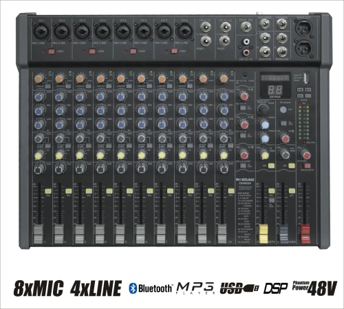 RH SOUND C848DSP mikser audio 16‑kanałowy – wszechstronny