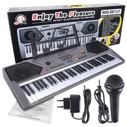 Keyboard MQ‑001 UF – przystępny instrument do nauki gry i zabawy