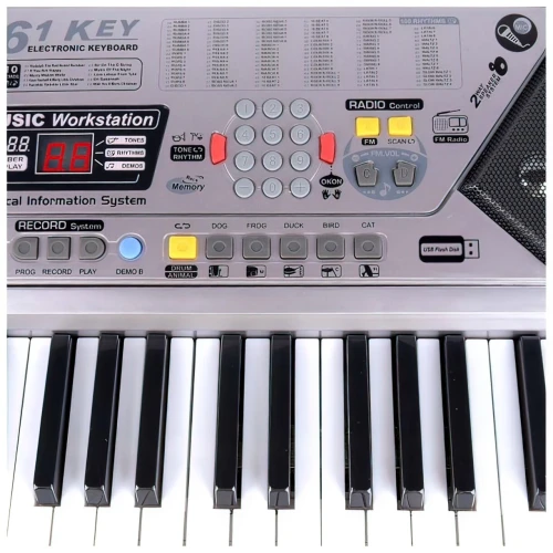 Keyboard MQ‑001 UF – przystępny instrument do nauki gry i zabawy
